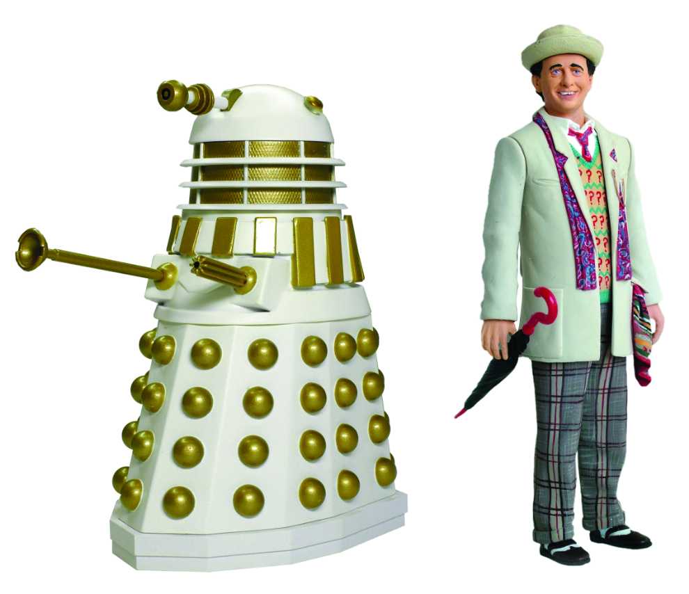 7th Doctor Cream Jacket & Hat Figure - Character Options (Doctor Who) action figure collectible - Main Image 2