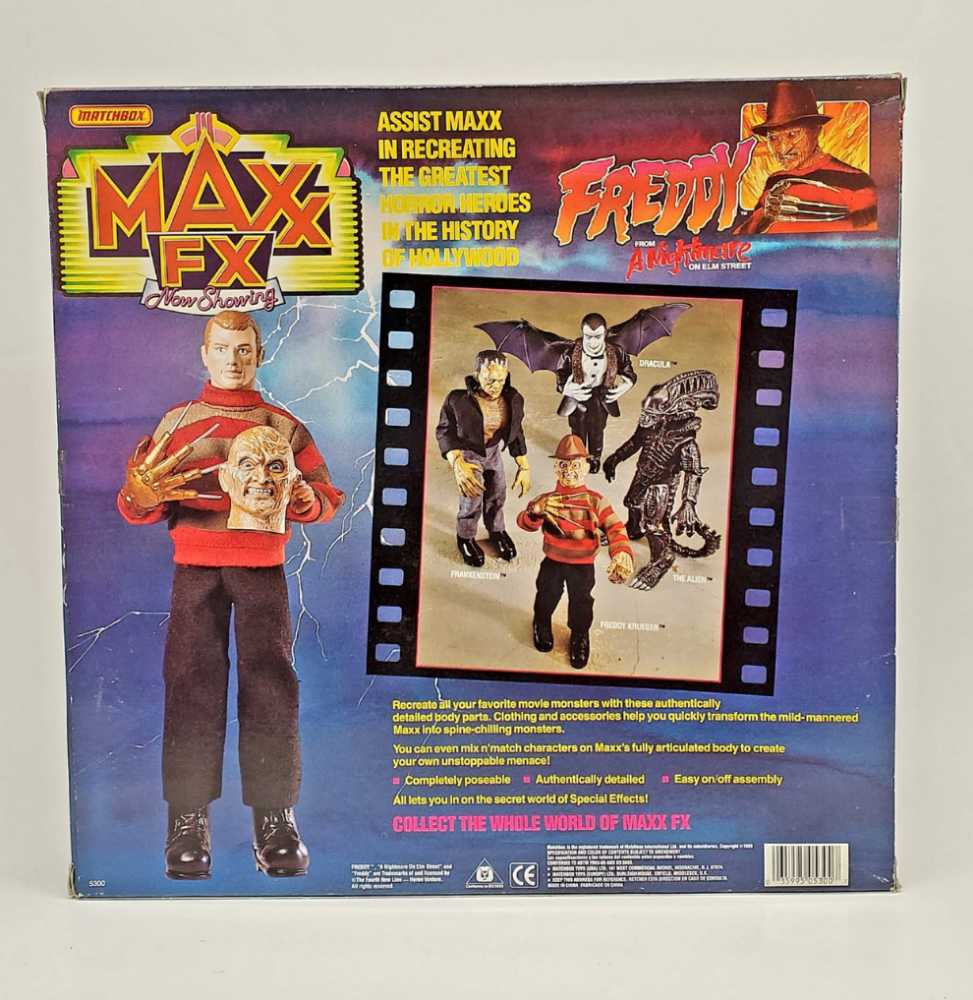 Matchbox - MAXX FX Freddy Krueger (A Nightmare on Elm Street) - Matchbox (Horror) action figure collectible - Main Image 2