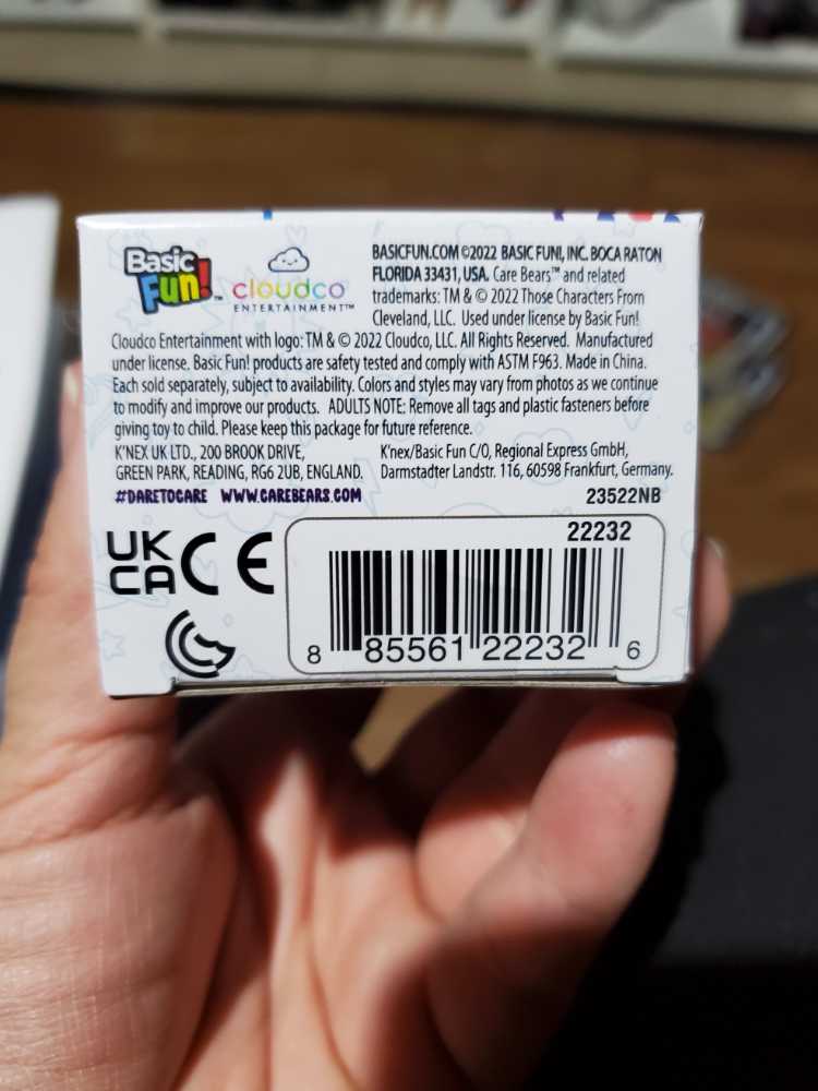 Care Bear Grumpy  Mini  action figure collectible - Main Image 3