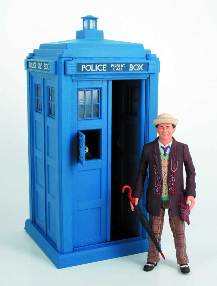 7th Doctor and Electronic Tardis - Character Options (Doctor Who) action figure collectible [Barcode 5029736035396] - Main Image 4