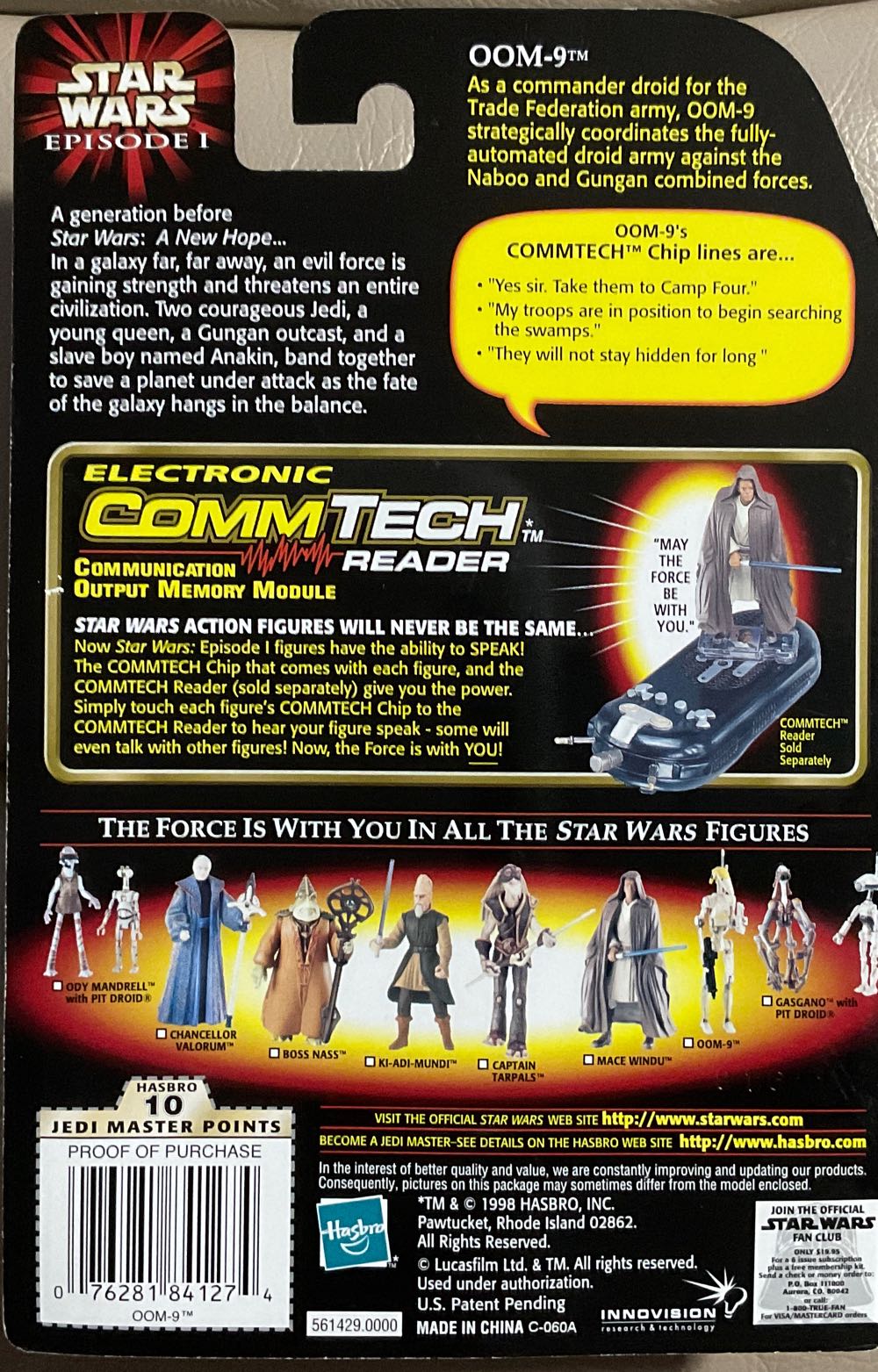 Phantom Menace (Col.#3) - OOM-9 - Hasbro (The Phantom Menace) action figure collectible - Main Image 2