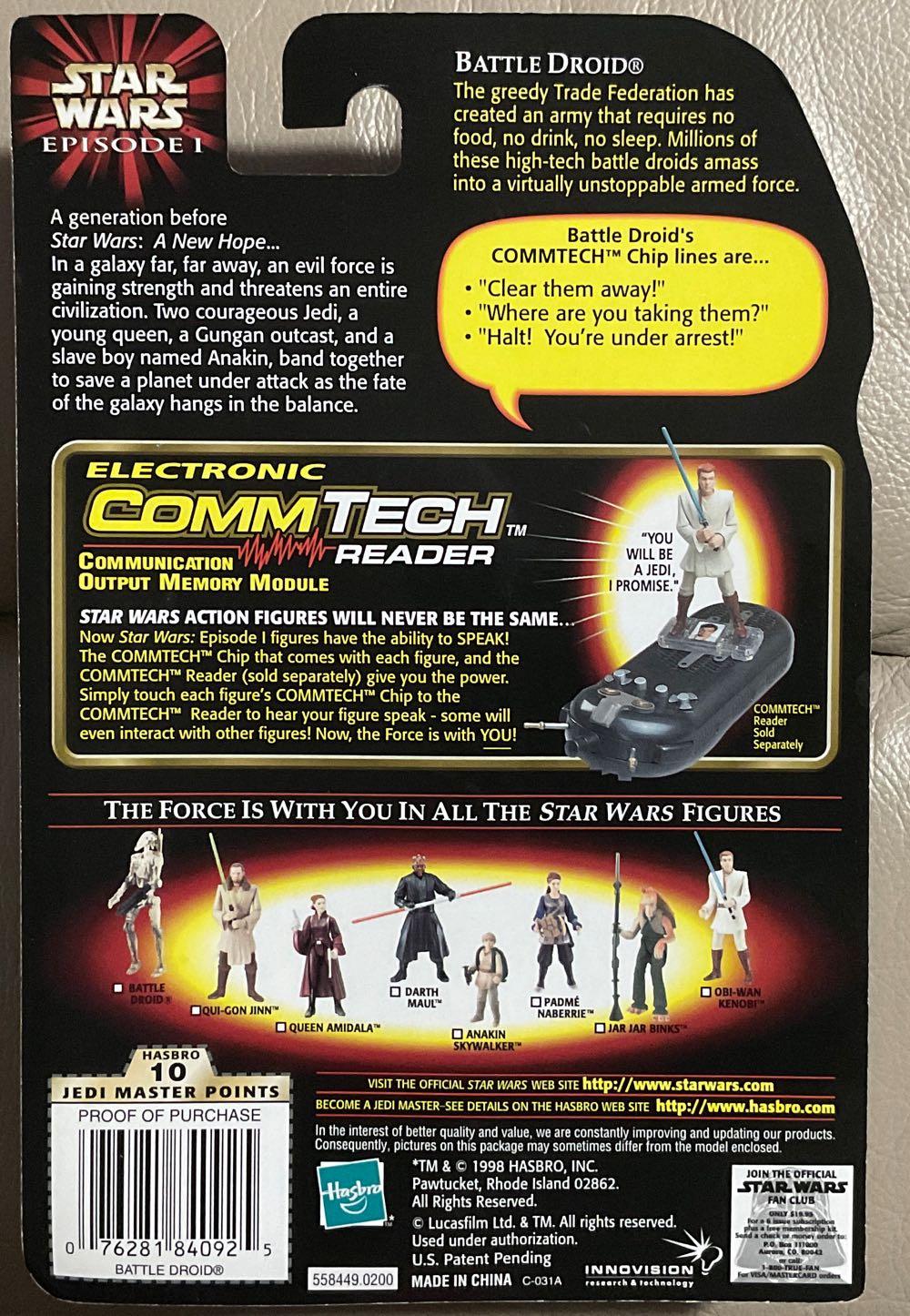 Battle Droid Sliced (TPM) - Hasbro (The Phantom Menace) action figure collectible - Main Image 2