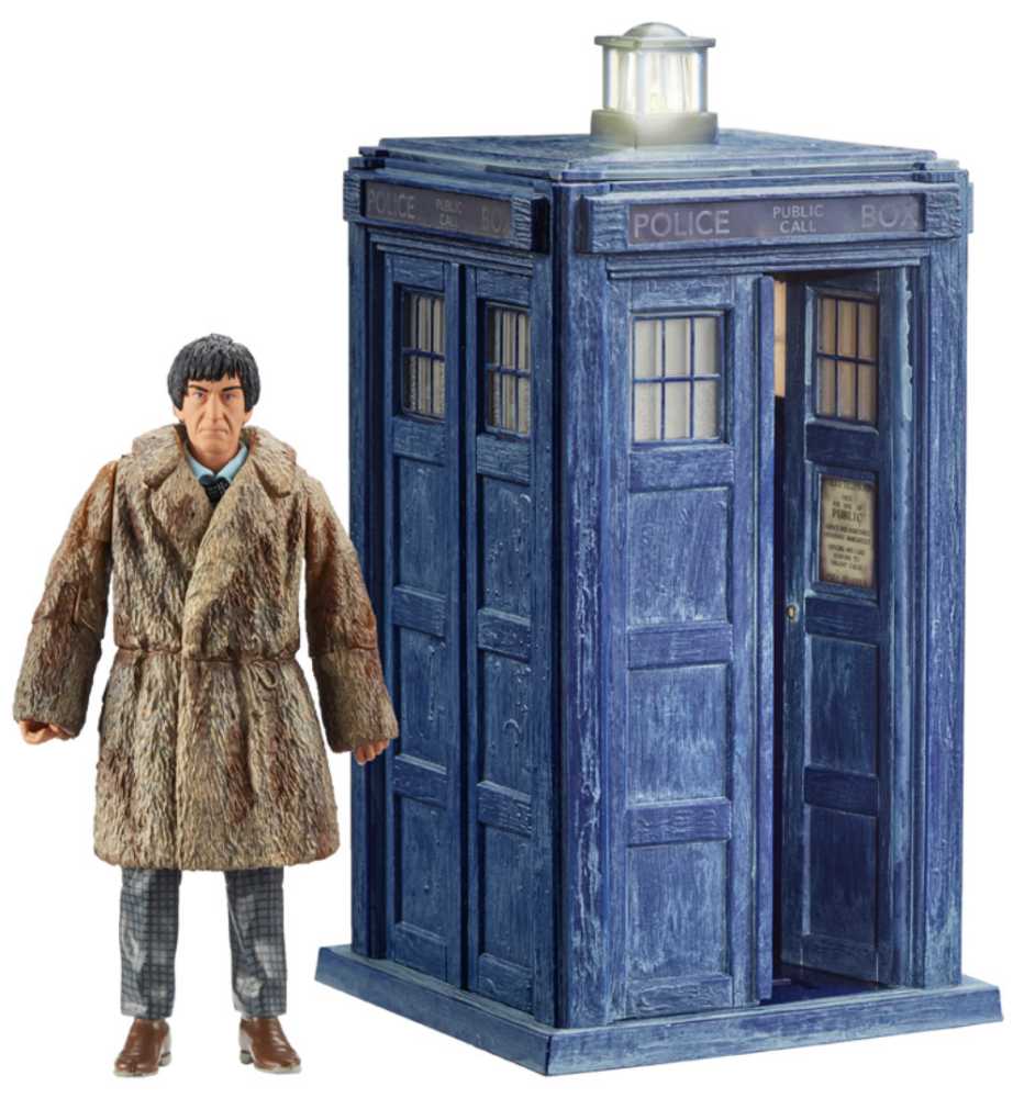 2nd Doctor and Electronic Tardis (from The Abominable Snowmen) - Character Options (Doctor Who) action figure collectible [Barcode 5029736072438] - Main Image 1