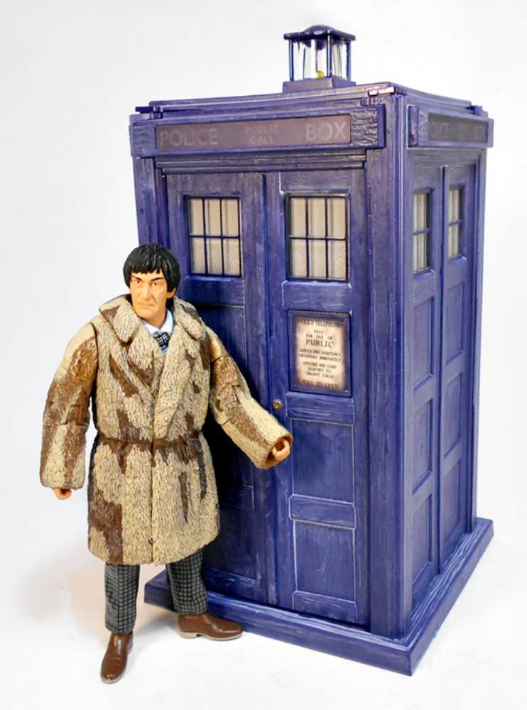2nd Doctor and Electronic Tardis (from The Abominable Snowmen) - Character Options (Doctor Who) action figure collectible [Barcode 5029736072438] - Main Image 4