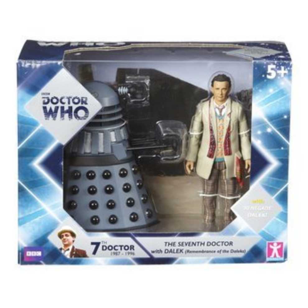 7th Doctor with Renegade Dalek (Remembrance of the Daleks) - Character Options (Doctor Who) action figure collectible - Main Image 2