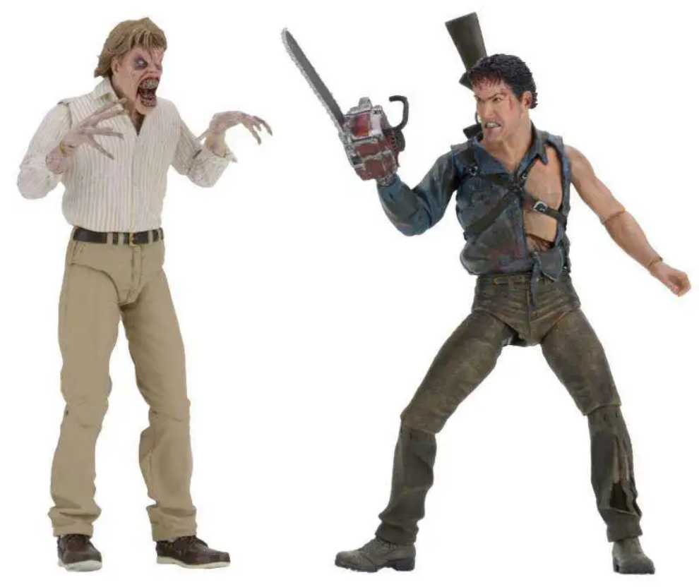 NECA Ultimate Ash Williams and Evil Ed Dual Pack - Evil Dead 2 - Neca (Evil Dead 2: Dead By Dawn) action figure collectible - Main Image 2
