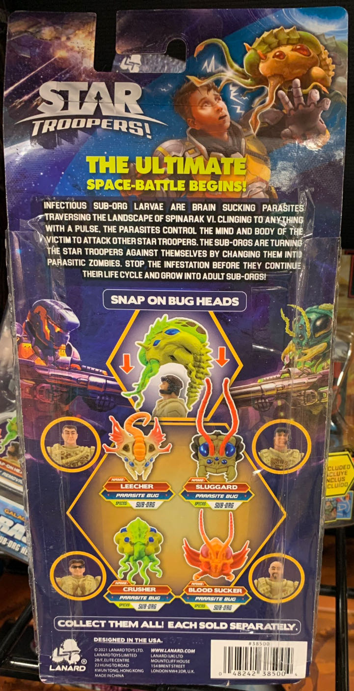 Star Troopers: Parasite Bug! - Crusher - Lanard Toys (Parasite Attack) action figure collectible - Main Image 2