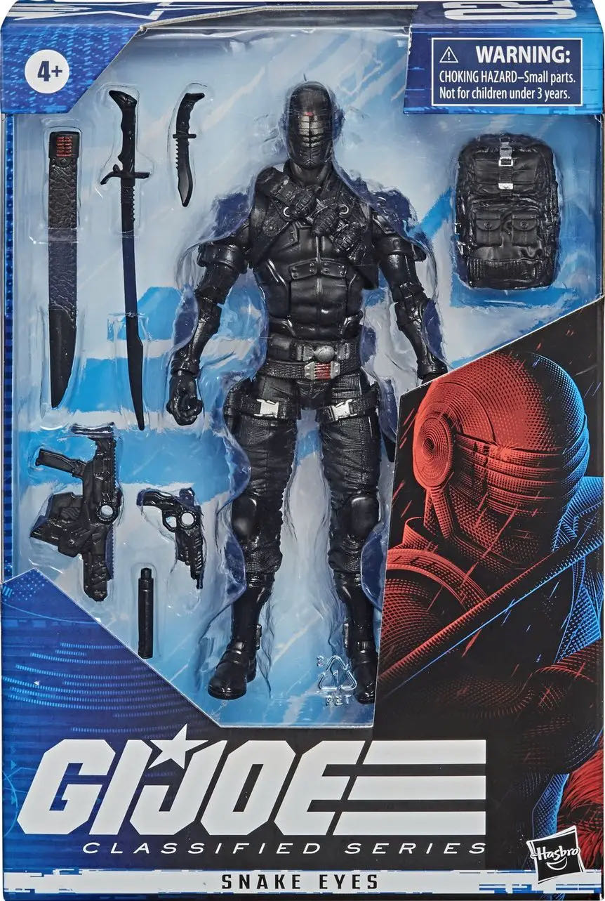 Snake Eyes - Hasbro (Classified Series) action figure collectible - Main Image 1