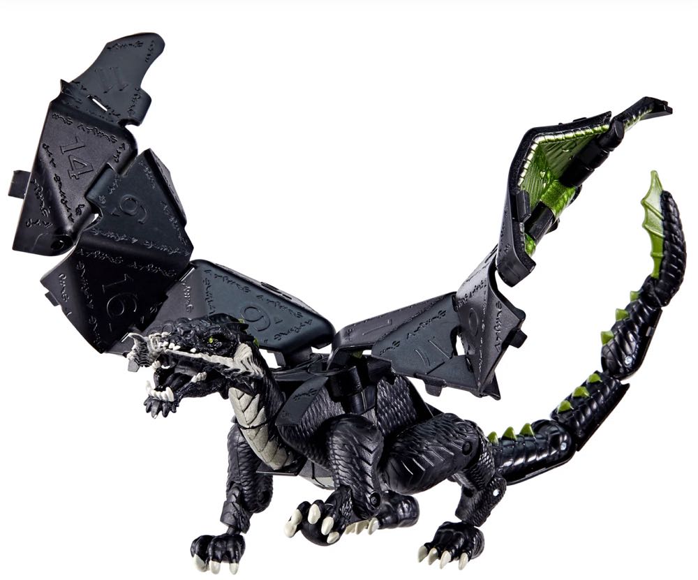Dungeons & Dragons Honor Among Thieves D&d Dicelings Black Dragon Rakor Collectible D&d Monster Dice Converting Giant D20 Action Figures Role Playing Dice F5212 - Hasbro (Dungeons & Dragons) (Dungeons & Dragons) action figure collectible [Barcode 5010994192808] - Main Image 3