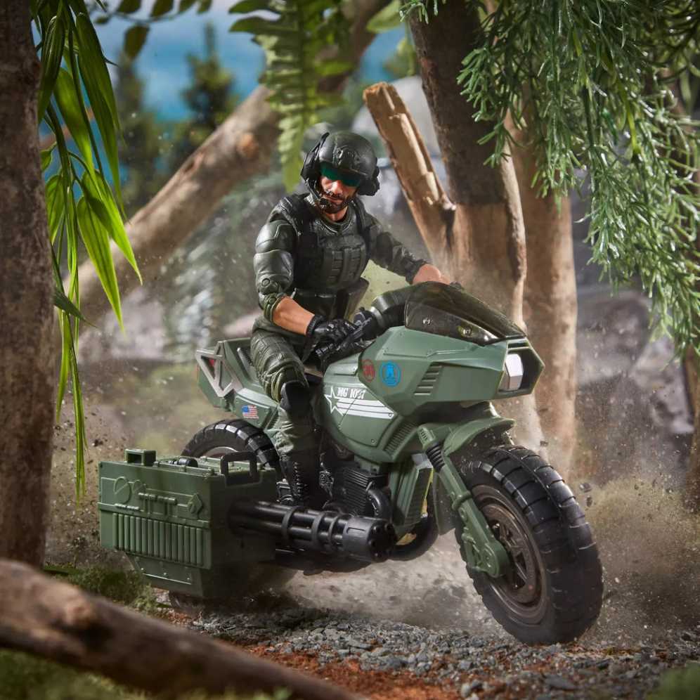 #29 Breaker With RAM Cycle (Cobra Island) - Hasbro (G.I.Joe Classified Series) action figure collectible - Main Image 3