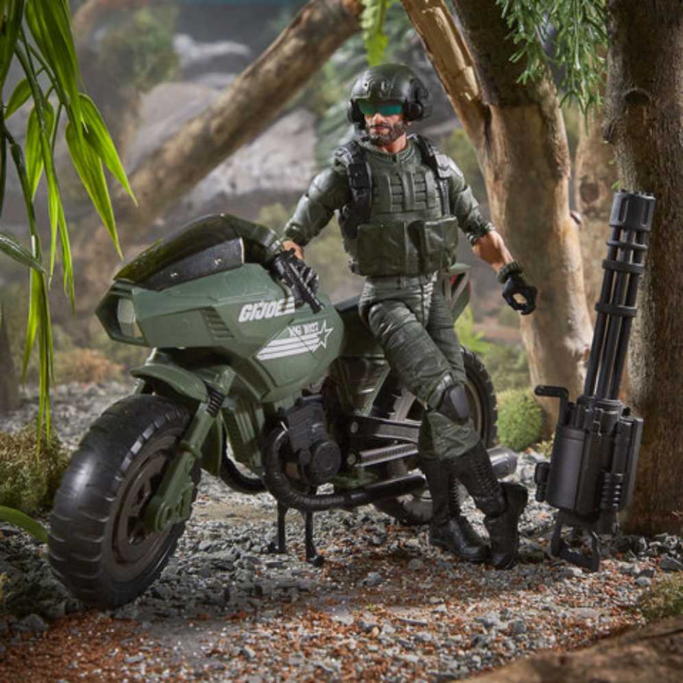 #29 Breaker With RAM Cycle (Cobra Island) - Hasbro (G.I.Joe Classified Series) action figure collectible - Main Image 4