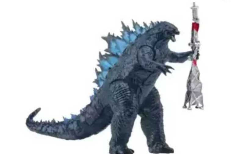 Godzilla w/ Radio Tower - Playmates - Playmates action figure collectible - Main Image 2