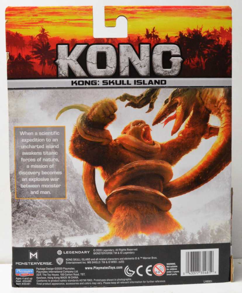Kong - Kong: Skull Island Playmates - Playmates (King Kong) action figure collectible - Main Image 3