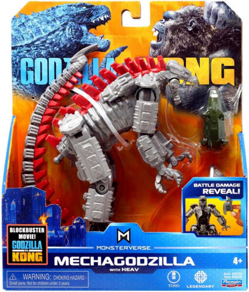 Mechagodzilla w/ Heav - Playmates - Playmates (Godzilla) action figure collectible - Main Image 3