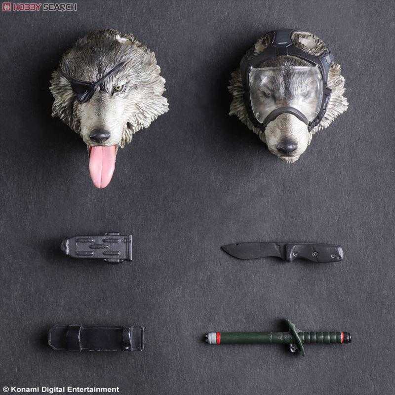 Metal Gear Solid V The Phantom Pain Play Arts Kai D-DOG

  action figure collectible - Main Image 4