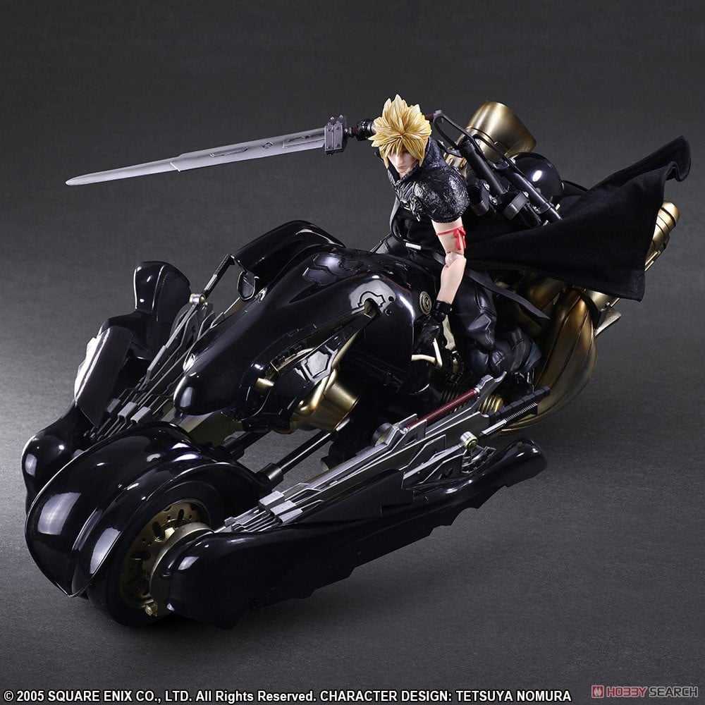 Final Fantasy VII Advent Children Play Arts Kai Cloud Strife & Fenrir

 - Square Enix (Final Fantasy VII: Advent Children) action figure collectible - Main Image 3