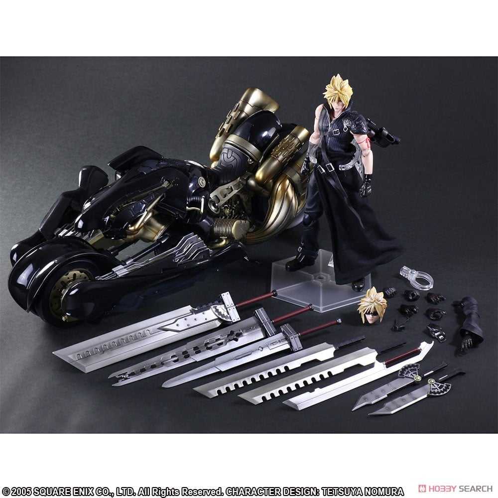 Final Fantasy VII Advent Children Play Arts Kai Cloud Strife & Fenrir

 - Square Enix (Final Fantasy VII: Advent Children) action figure collectible - Main Image 4