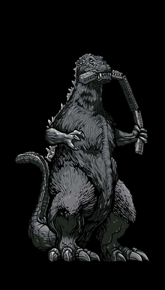 Godzilla Figpin XL - FigPin (Godzilla) action figure collectible - Main Image 3