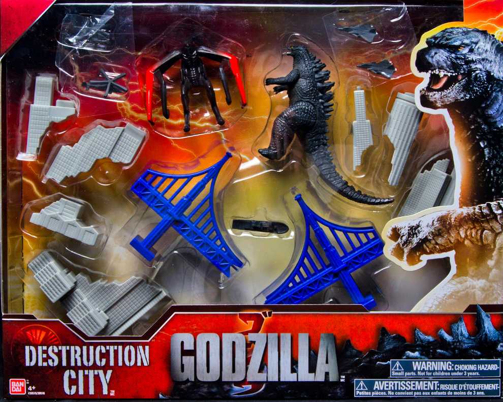 Godzilla Destruction City - Bandai (Godzilla) action figure collectible - Main Image 4