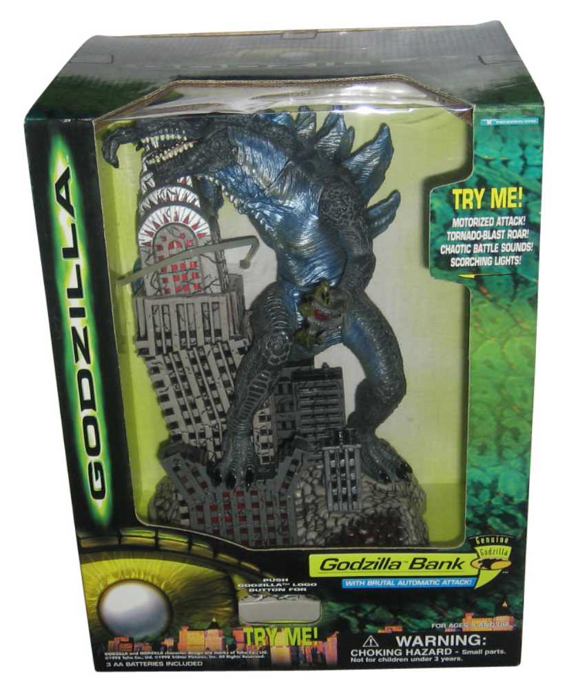 Godzilla 1998 Bank - Trendmasters (Godzilla) action figure collectible - Main Image 4