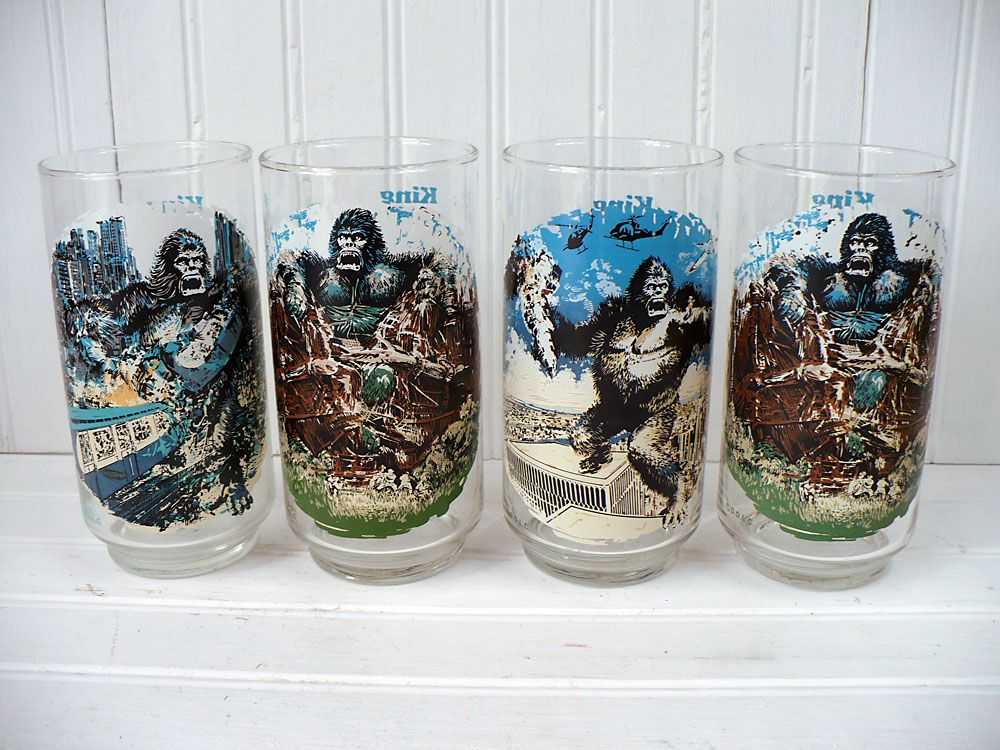 King Kong 1976 Glasses - Burger Chef (King Kong) action figure collectible - Main Image 3