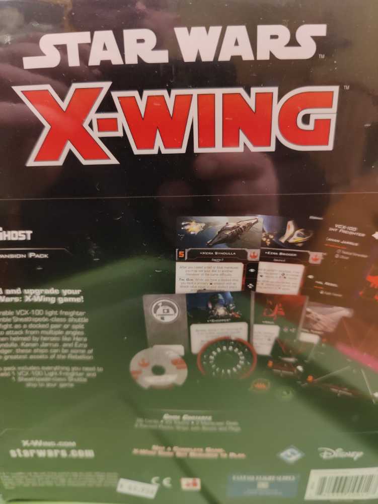 Star Wars X-wing 2nd Edition Miniatures Game Ghost Expansion Pack | Strategy Game For Adults And Teens | Ages 14 | 2 Players | Average Playtime 45 Minutes | Made By Atomic Mass Games  action figure collectible [Barcode 841333109127] - Main Image 4