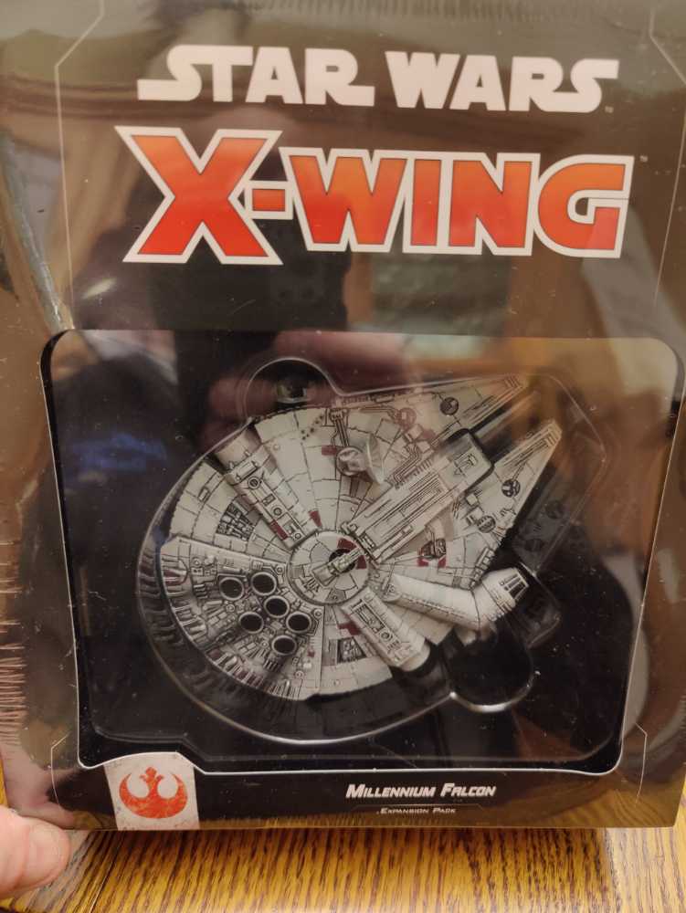Star Wars X-wing 2nd Edition Miniatures Game Millenium Falcon Expansion Pack | Strategy Game For Adults And Teens | Ages 14 | 2 Players | Average Playtime 45 Minutes | Made By Atomic Mass Games  action figure collectible [Barcode 841333107352] - Main Image 4