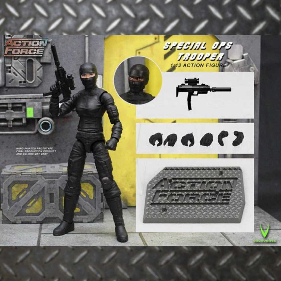 Special Ops Trooper 1 12 Scale | Action Force | Valaverse - Valaverse (Action Force) action figure collectible [Barcode 601968692353] - Main Image 2
