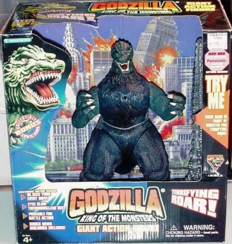 Godzilla Electronic Light and Sound Giant Action Figure - Trendmasters - Trendmasters (Godzilla) action figure collectible - Main Image 2