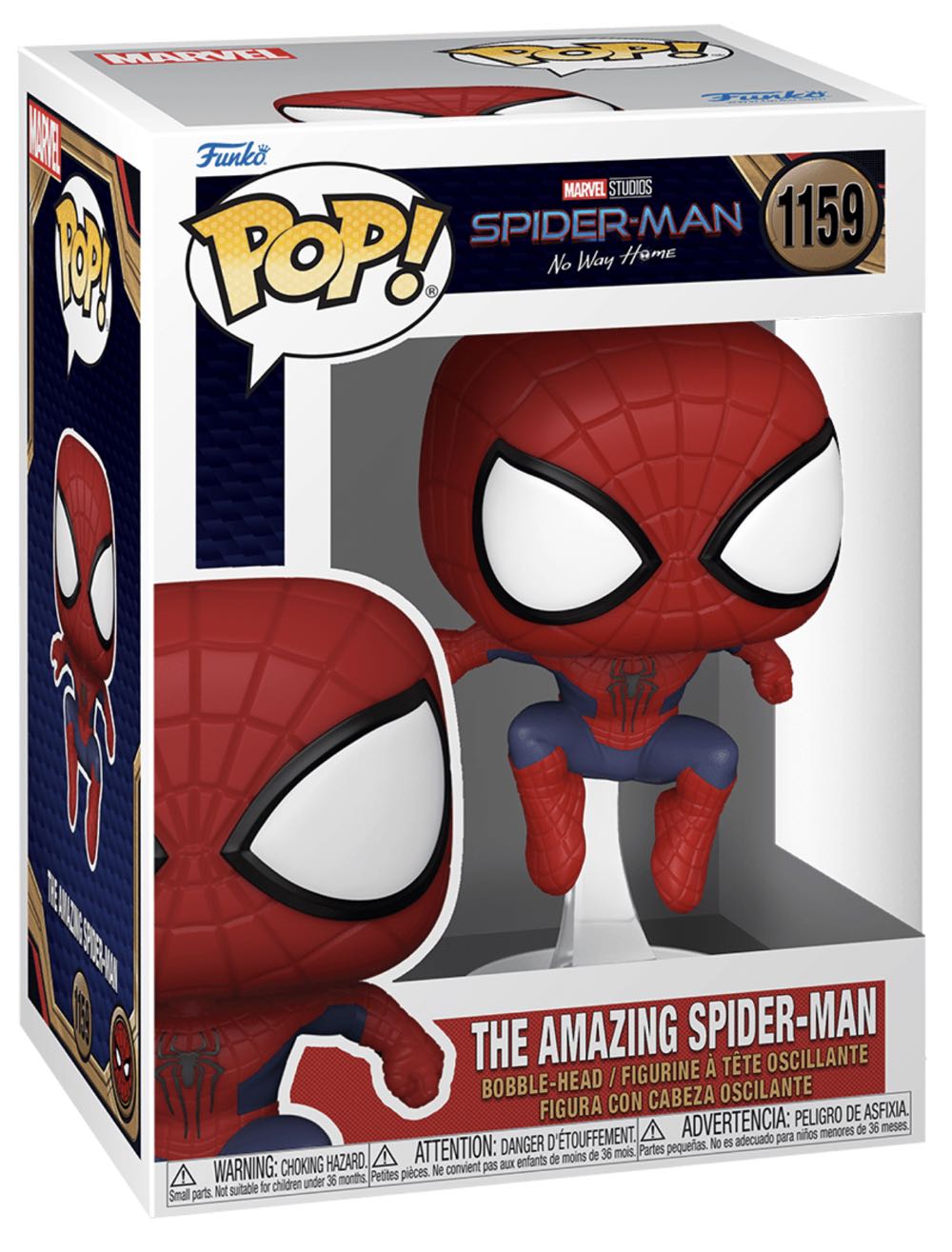 The Amazing Spider-Man (Spider-Man No Way Home) 1159 - Funko (MARVEL) action figure collectible [Barcode 889698676083] - Main Image 2