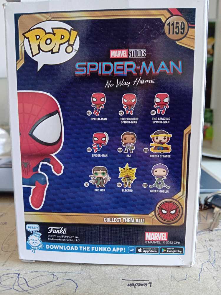 The Amazing Spider-Man (Spider-Man No Way Home) 1159 - Funko (MARVEL) action figure collectible [Barcode 889698676083] - Main Image 4