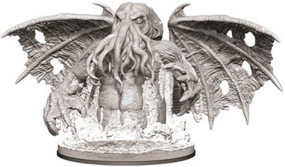Pathfinder Deep Cuts Unpainted Miniatures: Wave 9: Star-spawn Of Cthulhu - Neca action figure collectible [Barcode 634482737262] - Main Image 2