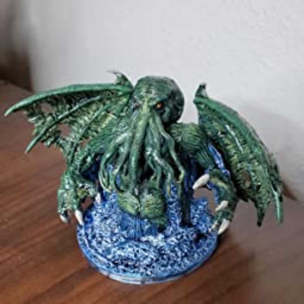 Pathfinder Deep Cuts Unpainted Miniatures: Wave 9: Star-spawn Of Cthulhu - Neca action figure collectible [Barcode 634482737262] - Main Image 4