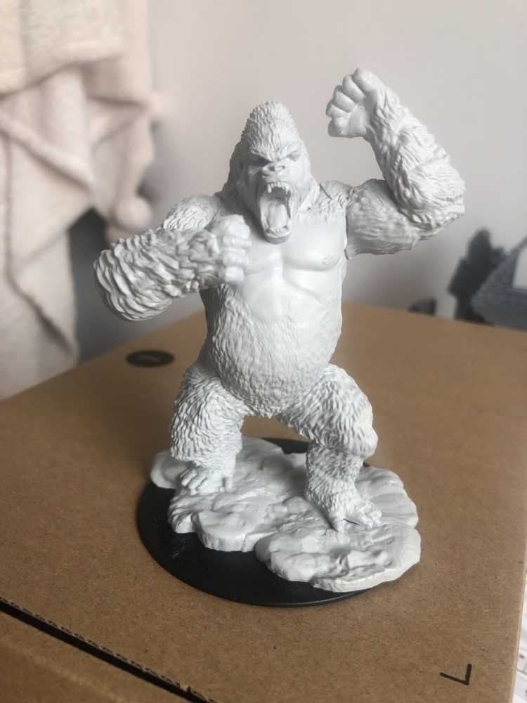 D&d Nolzur’s Marvelous Miniatures W12: Giant Ape - Wizkids action figure collectible [Barcode 634482900901] - Main Image 4