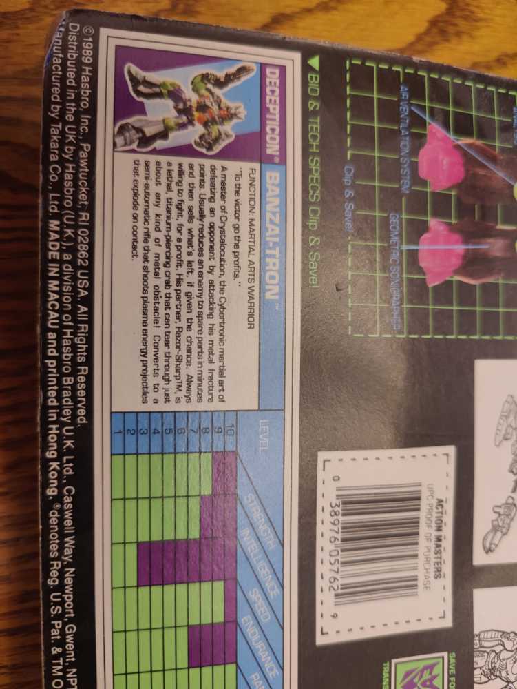 Banzai-tron  action figure collectible - Main Image 4