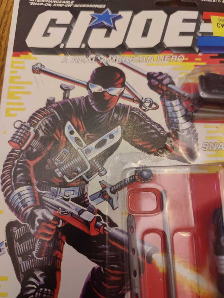 SNAKE EYES  (G. I. JOE) action figure collectible - Main Image 2