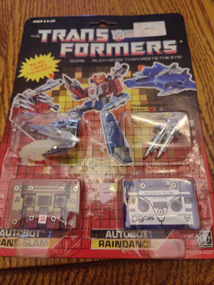 Grand Slam and Raindance  (Generation 1 Reissue) action figure collectible - Main Image 4