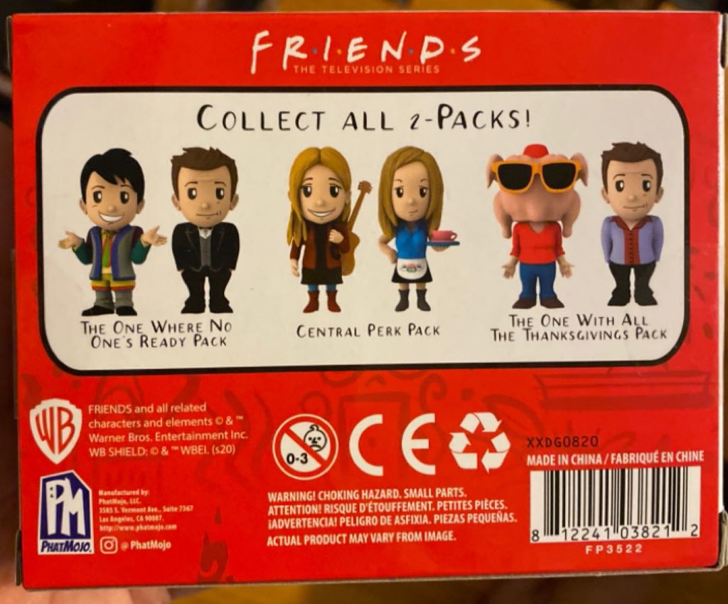 Friends The One Where No Ones Ready Pack  action figure collectible [Barcode 812241038212] - Main Image 2