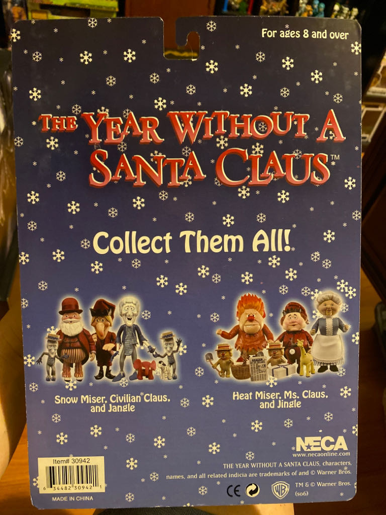 A Year Without A Santa Claus Heat Miser - Neca (Christmas) action figure collectible [Barcode 634482309421] - Main Image 2