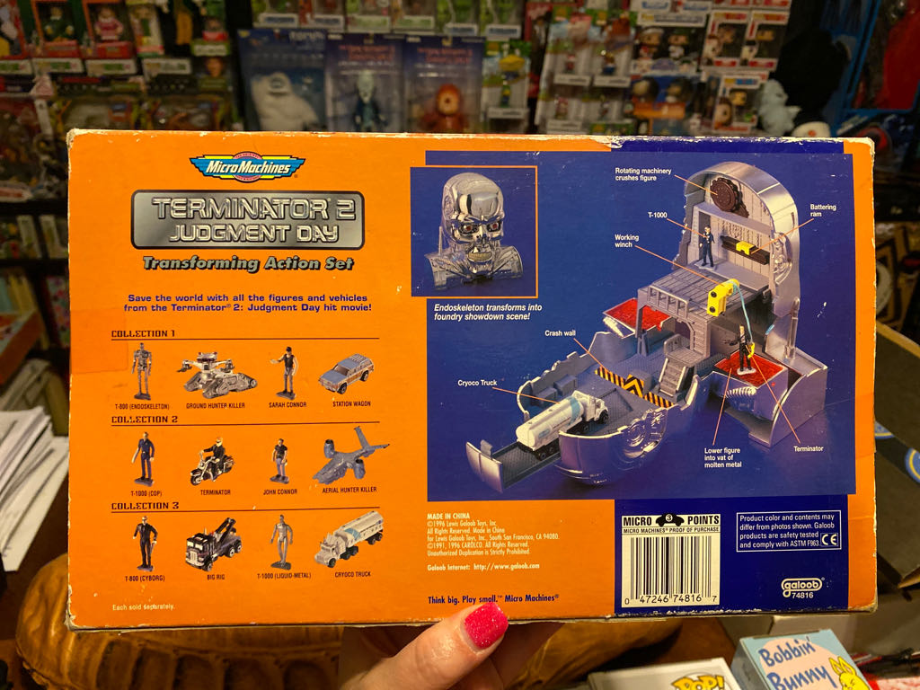 Terminator 2 Judgement Day - Micro Machines action figure collectible [Barcode 047246748167] - Main Image 2