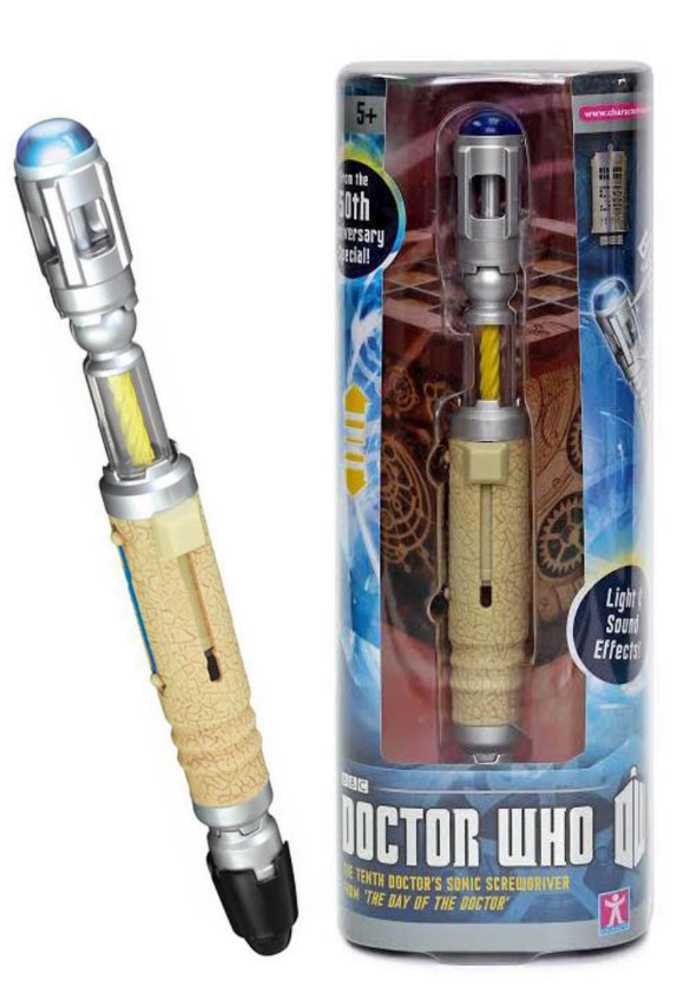 10th Doctor Sonic Screwdriver - Day of the Doctor 50th Anniversary - Character Options (Doctor Who) action figure collectible - Main Image 2