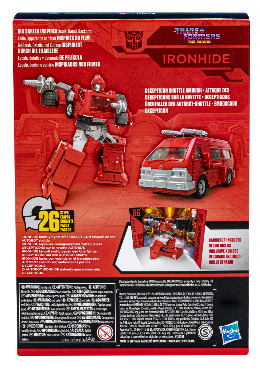 S.S. Voyager Class 86 Ironhide - Hasbro (Transformers) action figure collectible - Main Image 4