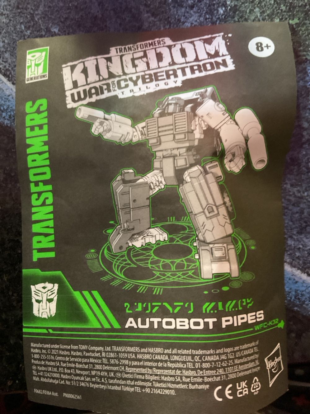 Transformers WFC Kingdom Pipes - Hasbro (Transformers) action figure collectible - Main Image 4