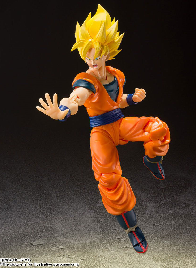 Super Saiyan Full Power Son Goku - Ban Dai (Dragonball Z) action figure collectible - Main Image 3