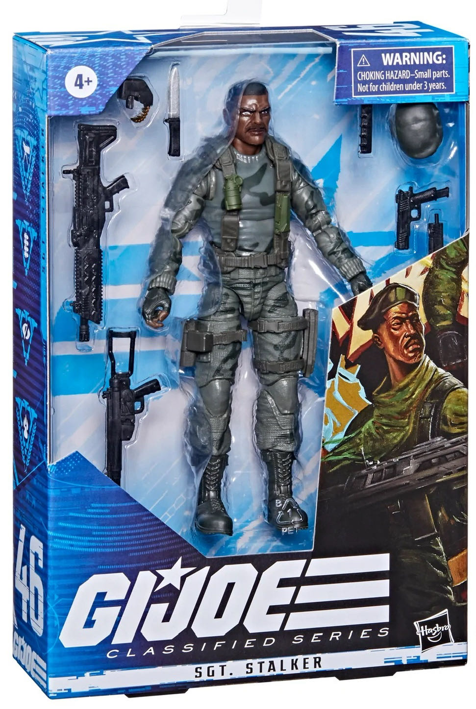 Sgt. Stalker - Classified #46 - Hasbro (GI Joes Classified - Joes) action figure collectible - Main Image 4