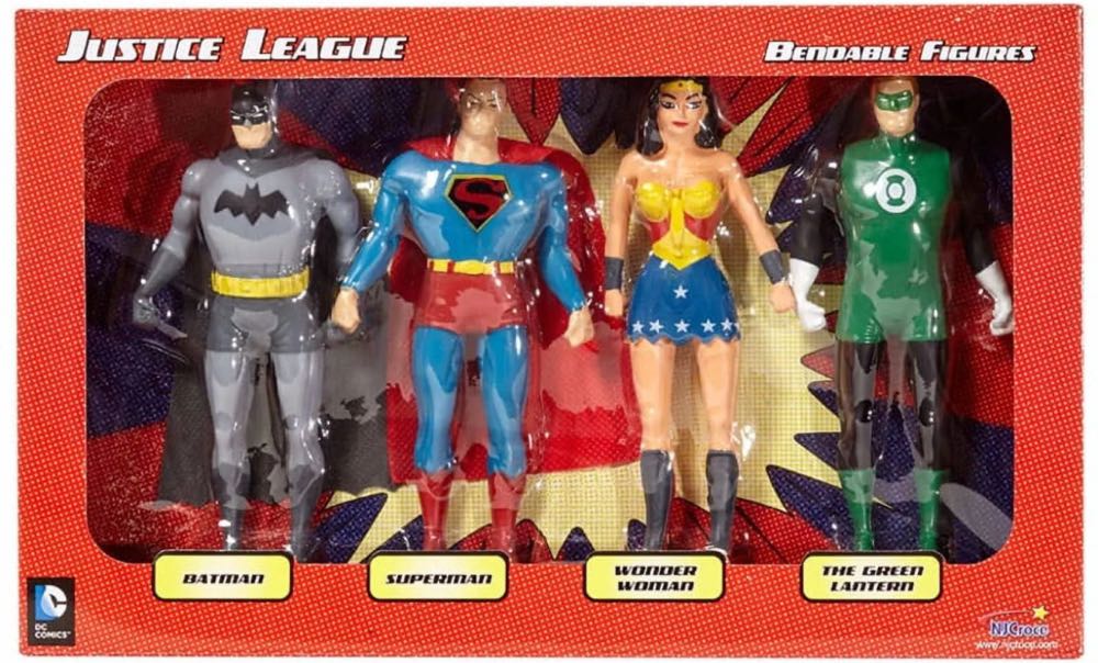 Justice League Bendable Figures  action figure collectible [Barcode 054382039004] - Main Image 3