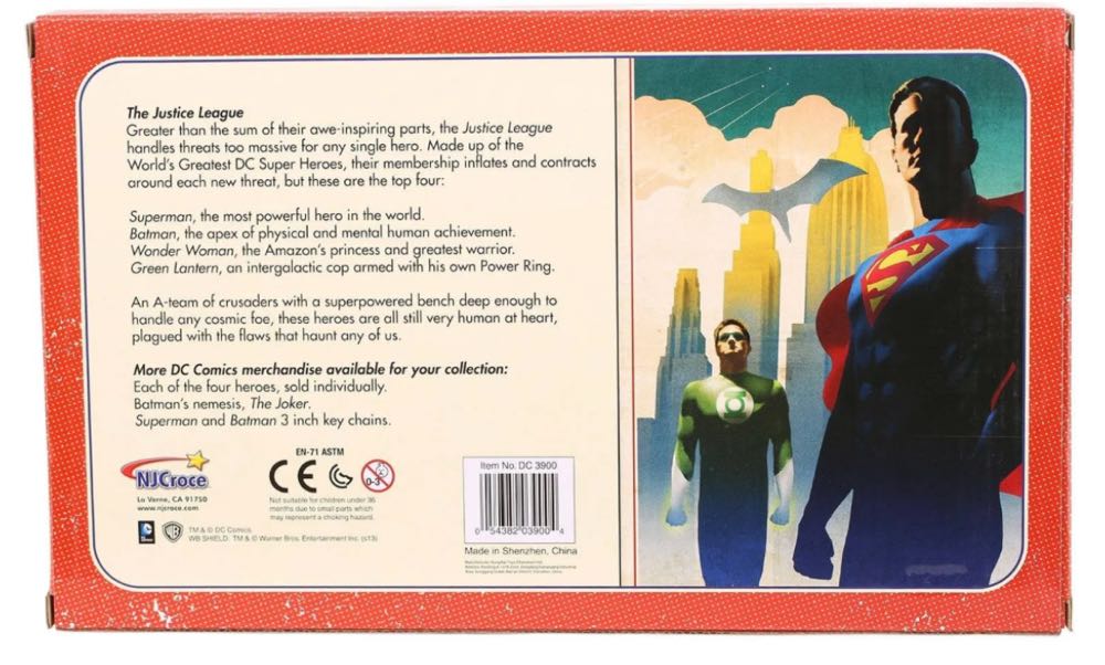 Justice League Bendable Figures  action figure collectible [Barcode 054382039004] - Main Image 4