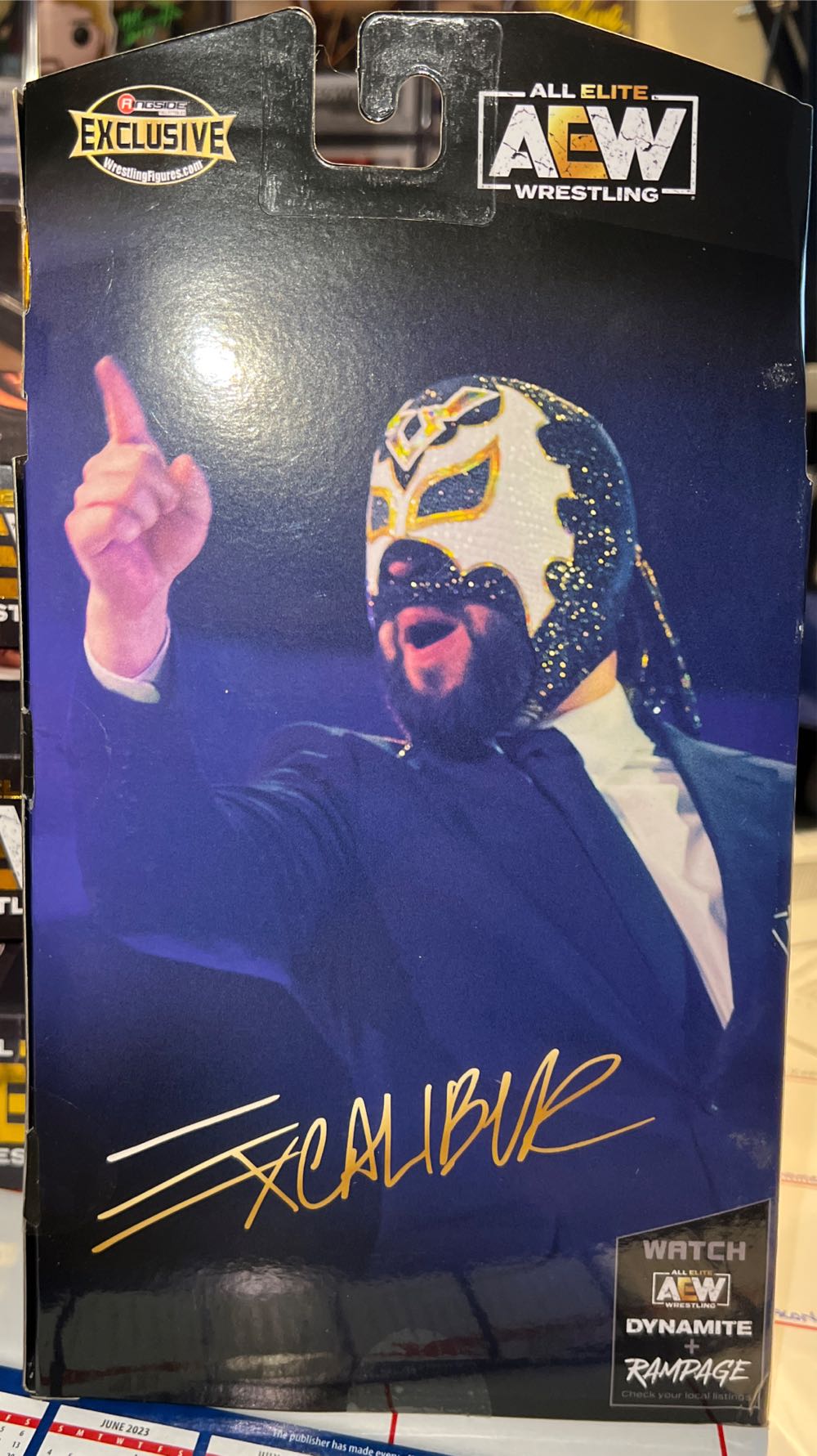 Excalibur - Jazwares AEW (AEW) action figure collectible - Main Image 2