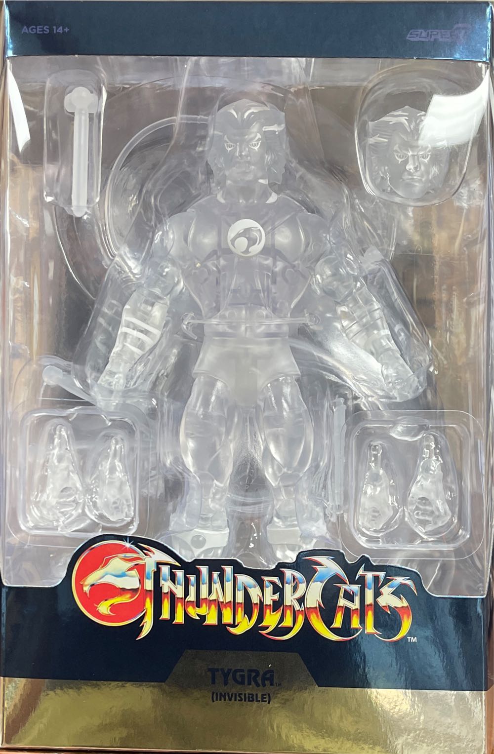 ThunderCats Tygra (Invisible) - Super7 (Thundercats) action figure collectible [Barcode 840049809925] - Main Image 2