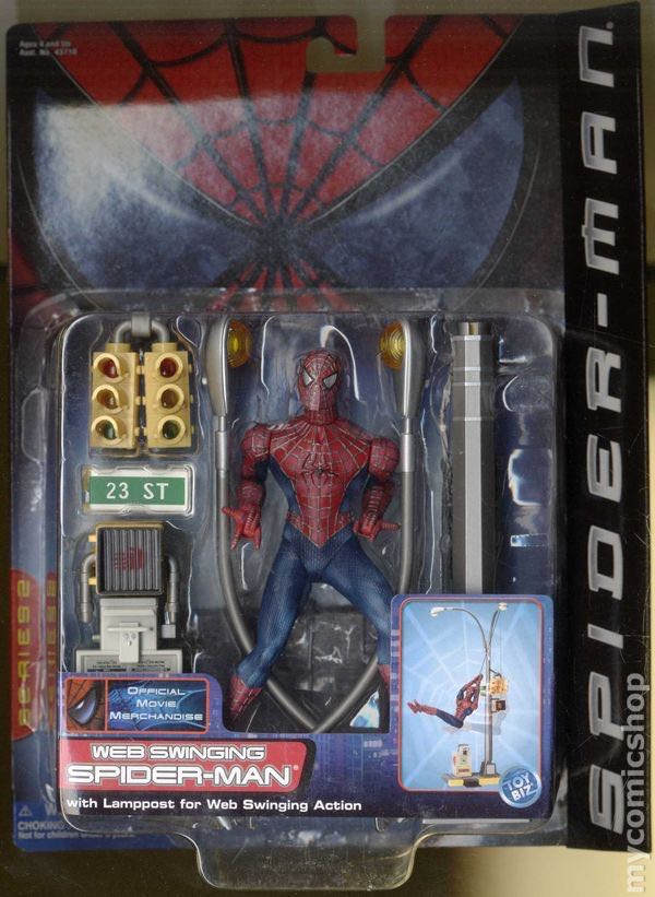 Web Swinging Spider-Man - Toybiz (Spider-man: The Movie) action figure collectible - Main Image 1